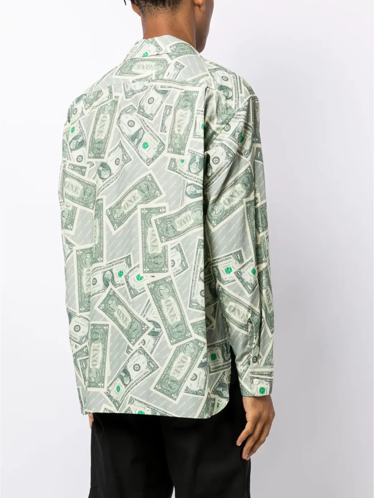 Maison MIHARA YASUHIRO Dollar Bill ロングスリーブシャツ - 画像4