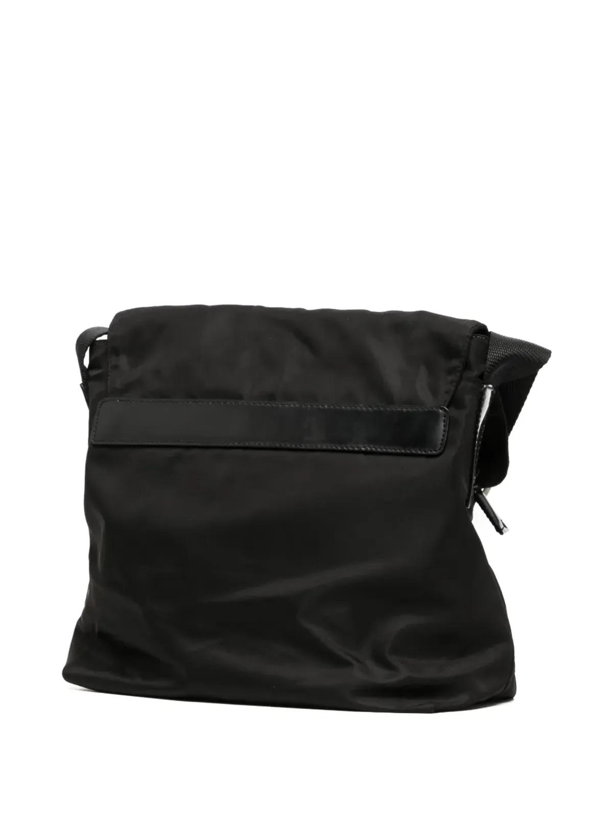 Prada Pre-Owned ロゴプレート付きクロスボディバッグ - ブラック - 画像3