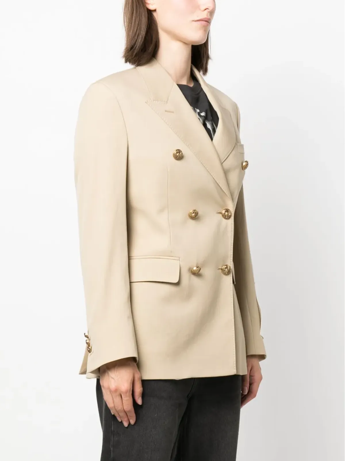 Golden Goose ダブルブレスト ヴァージンウール ブレザー - 画像3