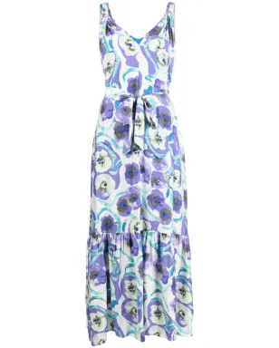 DVF Diane von Furstenberg Jodie 花柄プリント ミディドレス - White - サムネイル1