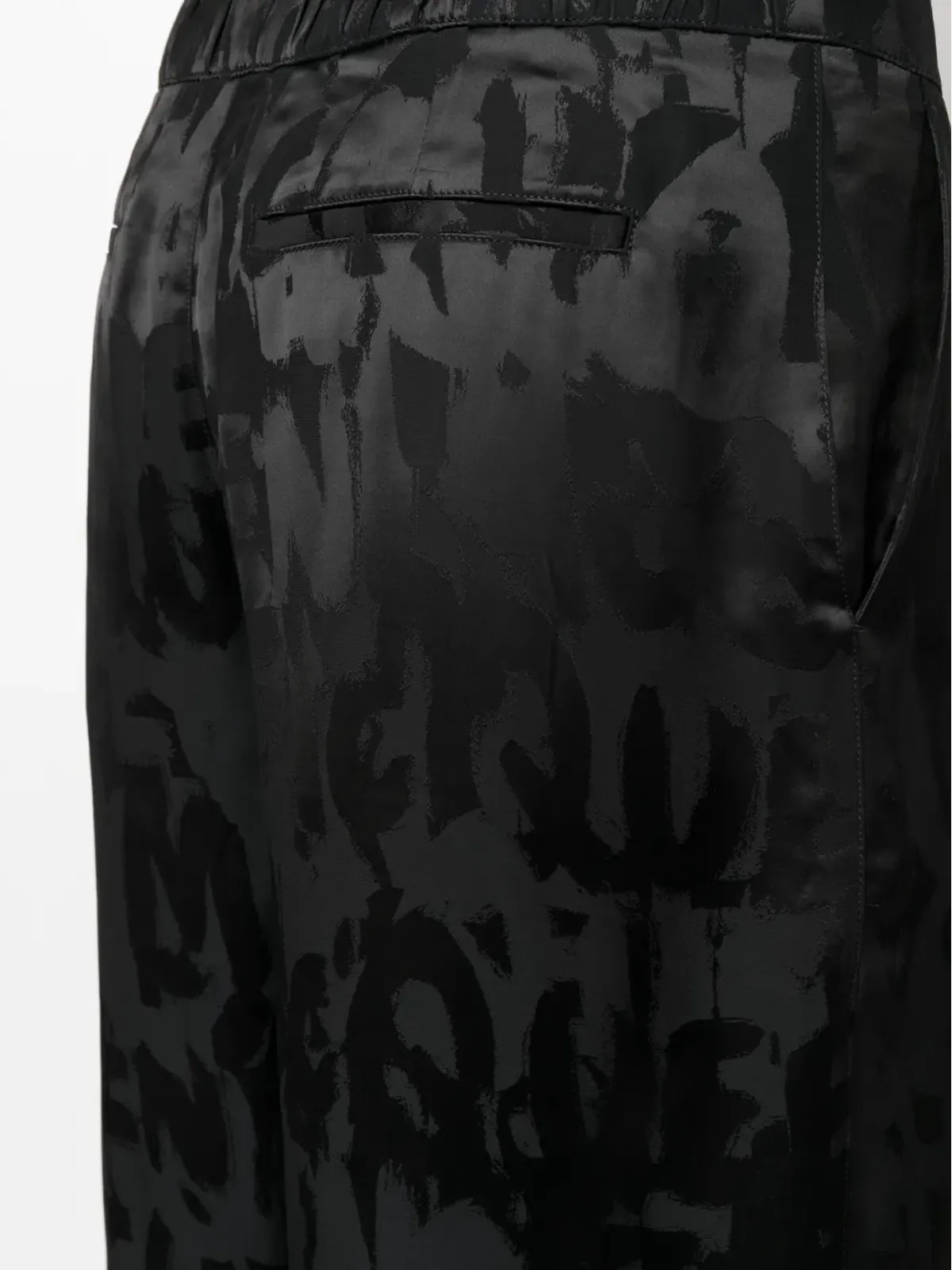 Alexander McQueen グラフィティロゴジャカードショーツ - 画像5