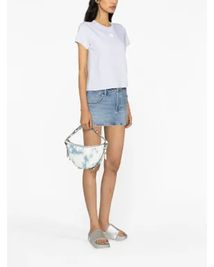 Alexander Wang ロゴパッチ付き半袖Tシャツ - サムネイル4
