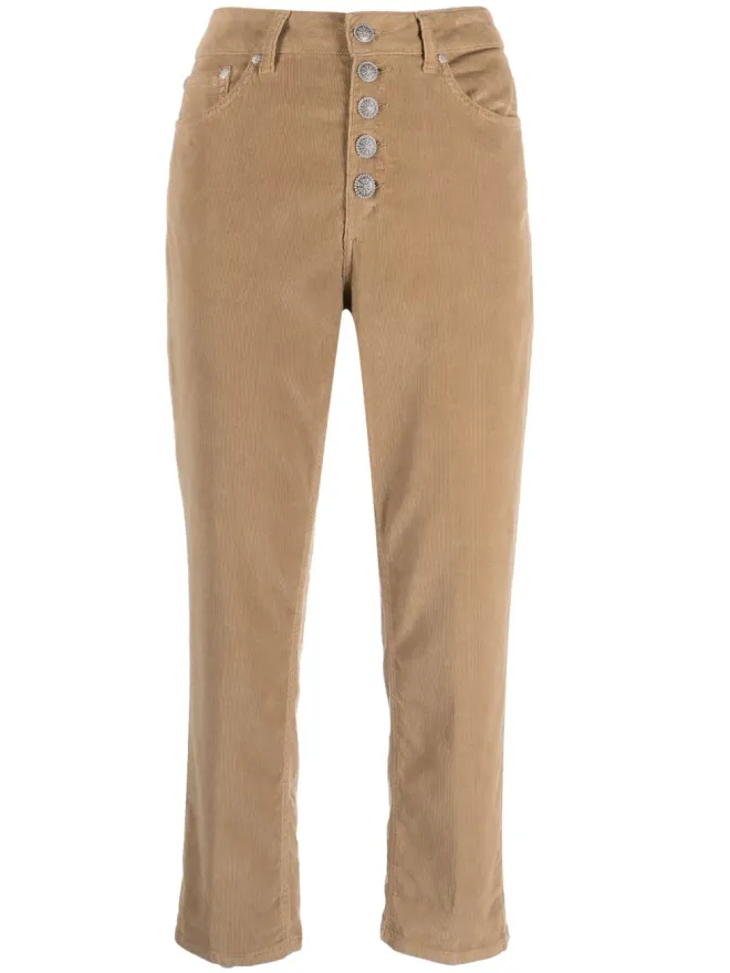 DONDUP DONDUP ミッドライズ クロップドパンツの商品画像