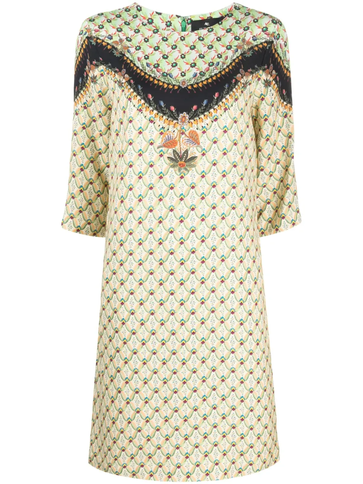 ETRO ミックスプリント シフトドレス - 画像1