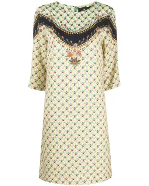 ETRO ミックスプリント シフトドレス - サムネイル1