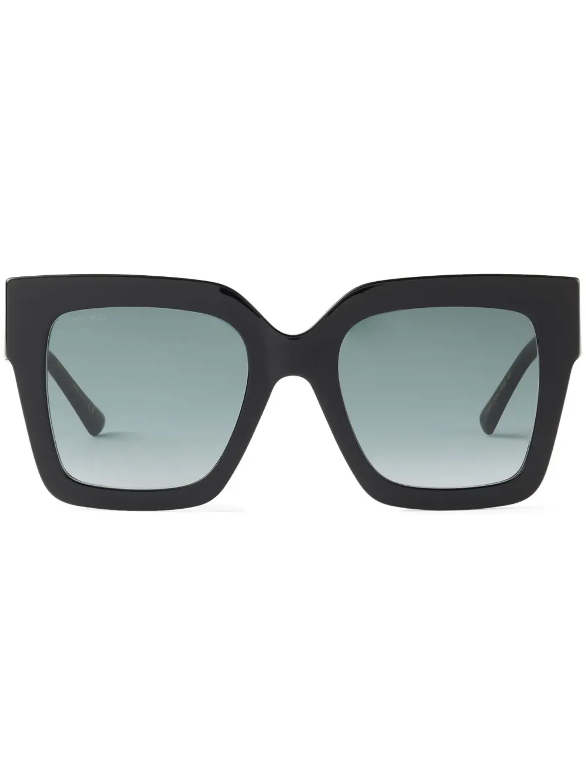 Jimmy Choo Eyewear Edna スクエアフレーム サングラス - ブラック - 画像1