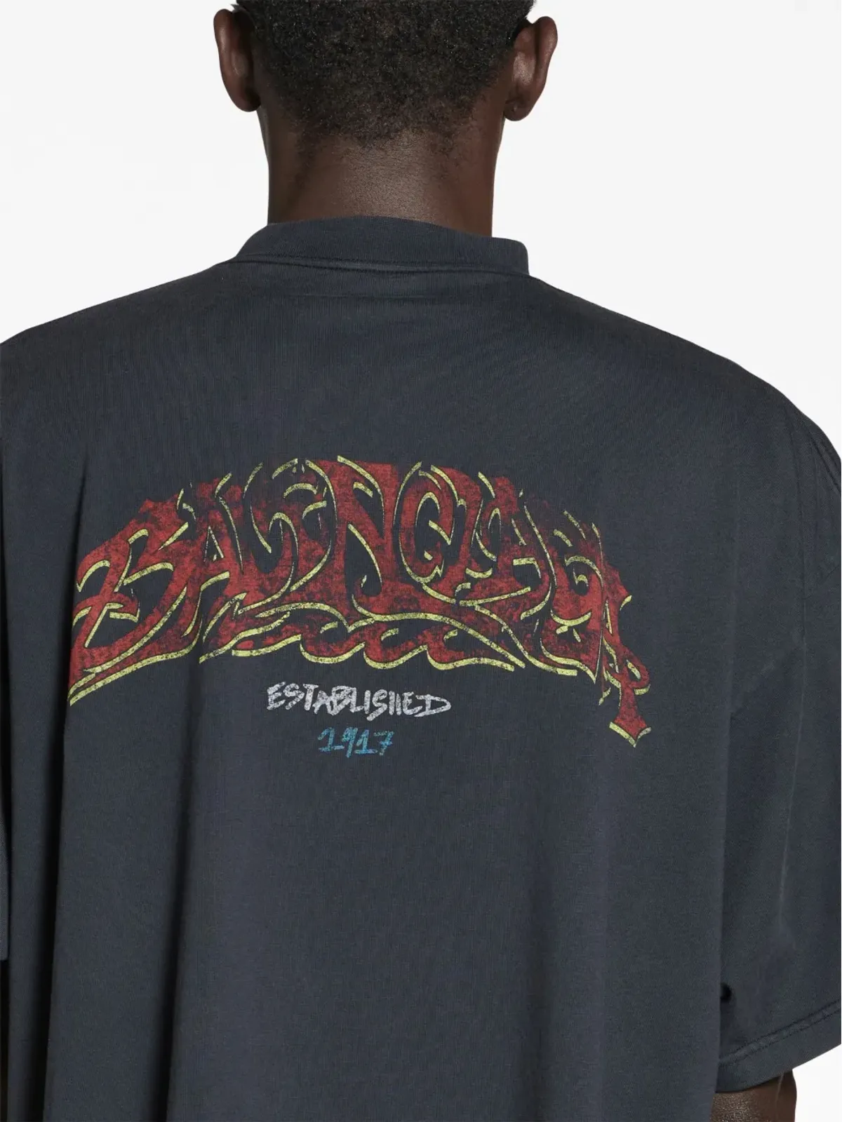 Balenciaga Offshore コットン Tシャツ - 画像5