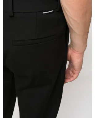 Karl Lagerfeld Puntoストレートレッグパンツ - ブラック - サムネイル5