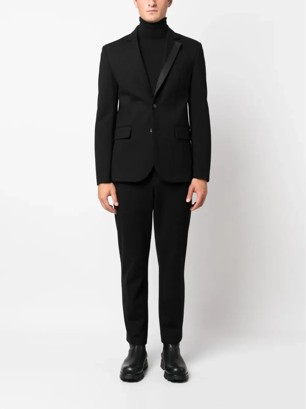 Karl Lagerfeld Puntoストレートレッグパンツ - ブラック - 画像2