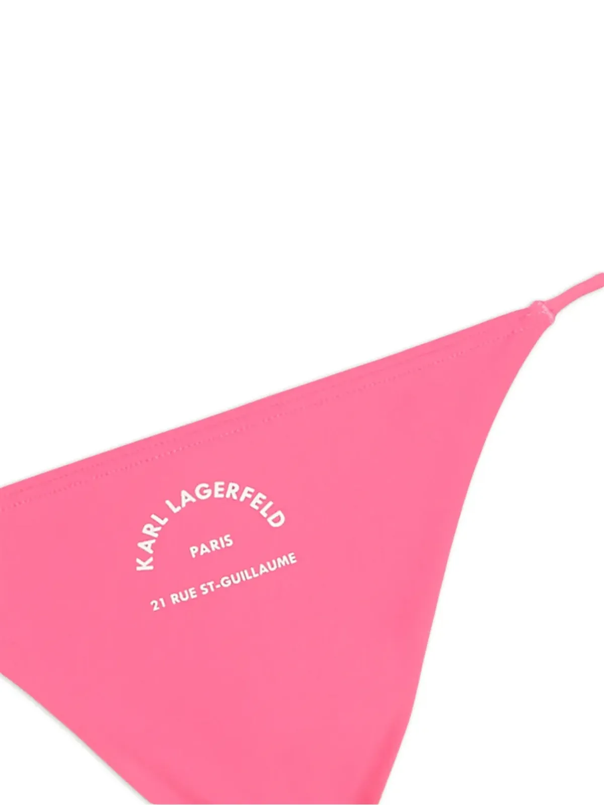 Karl Lagerfeld Rue St.Guillaume-print ローライズビキニボトム - Pink - 画像2