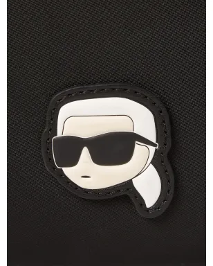 Karl Lagerfeld Ikon アップリケディテール バックパック - サムネイル4
