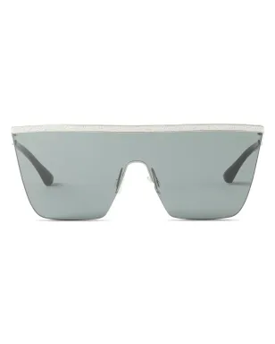 Jimmy Choo Eyewear Leah オーバサイズフレーム サングラス - サムネイル1