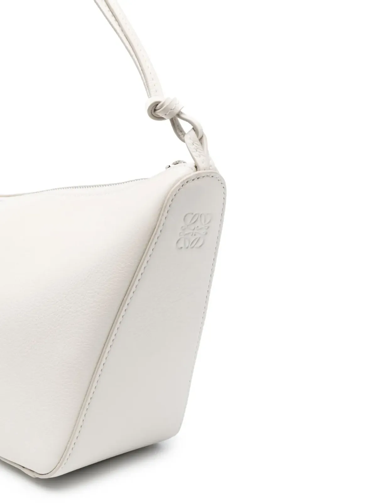 LOEWE Hammock Hobo レザー バッグ - White - 画像5