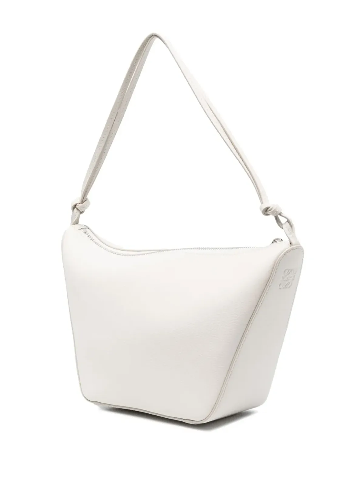 LOEWE Hammock Hobo レザー バッグ - White - 画像4