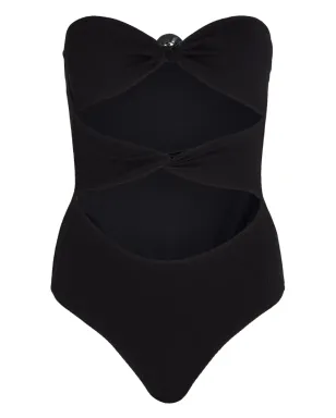 Karl Lagerfeld ファンチャーム ストラップレス水着 - サムネイル1