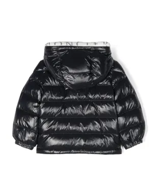 Moncler Enfant ロゴパッチ コットンパッド入りコート - サムネイル2