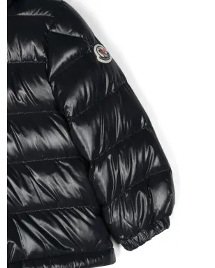 Moncler Enfant ロゴパッチ コットンパッド入りコート - サムネイル3