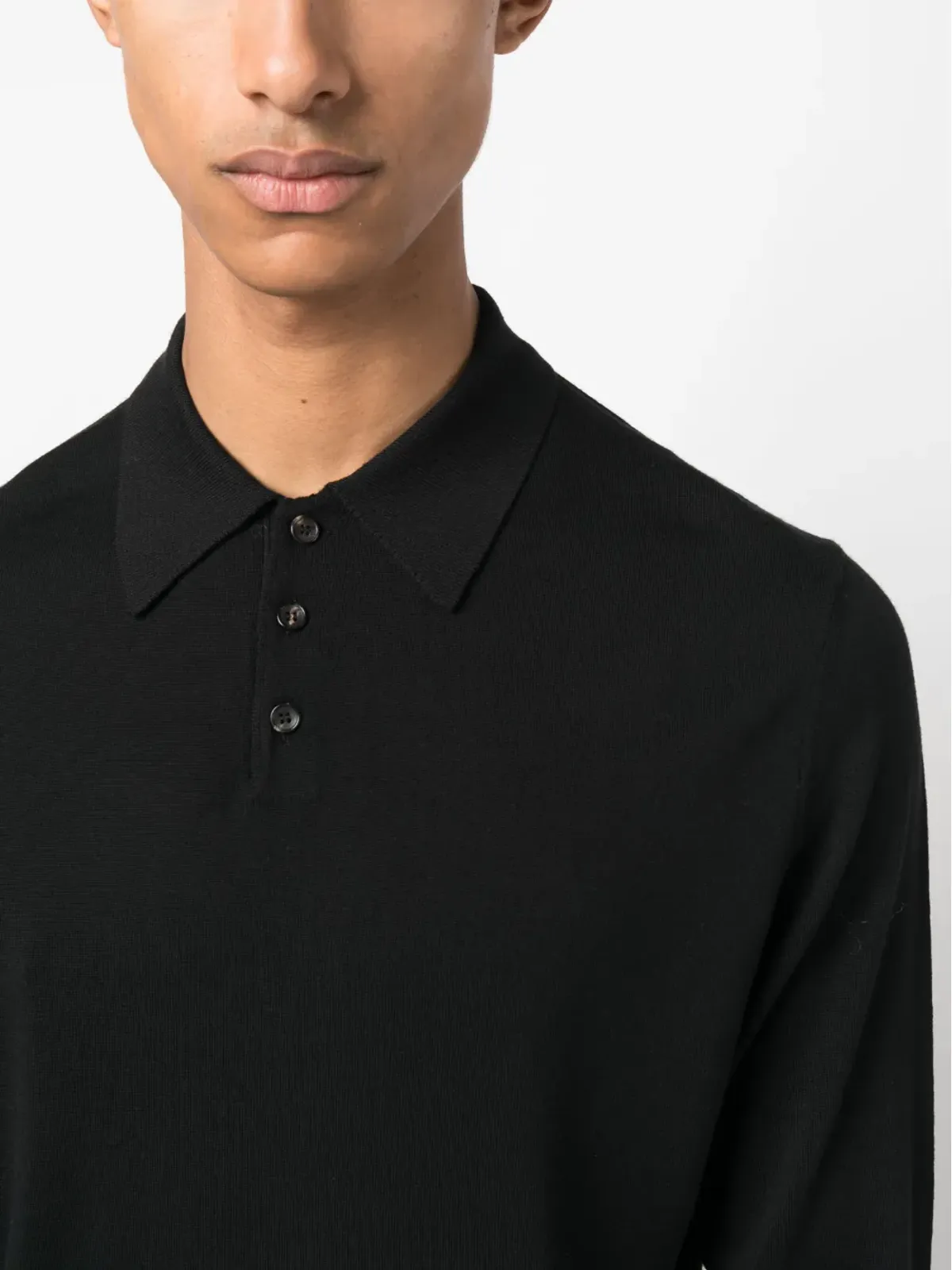 Lanvin 長袖ポロシャツ - 画像5