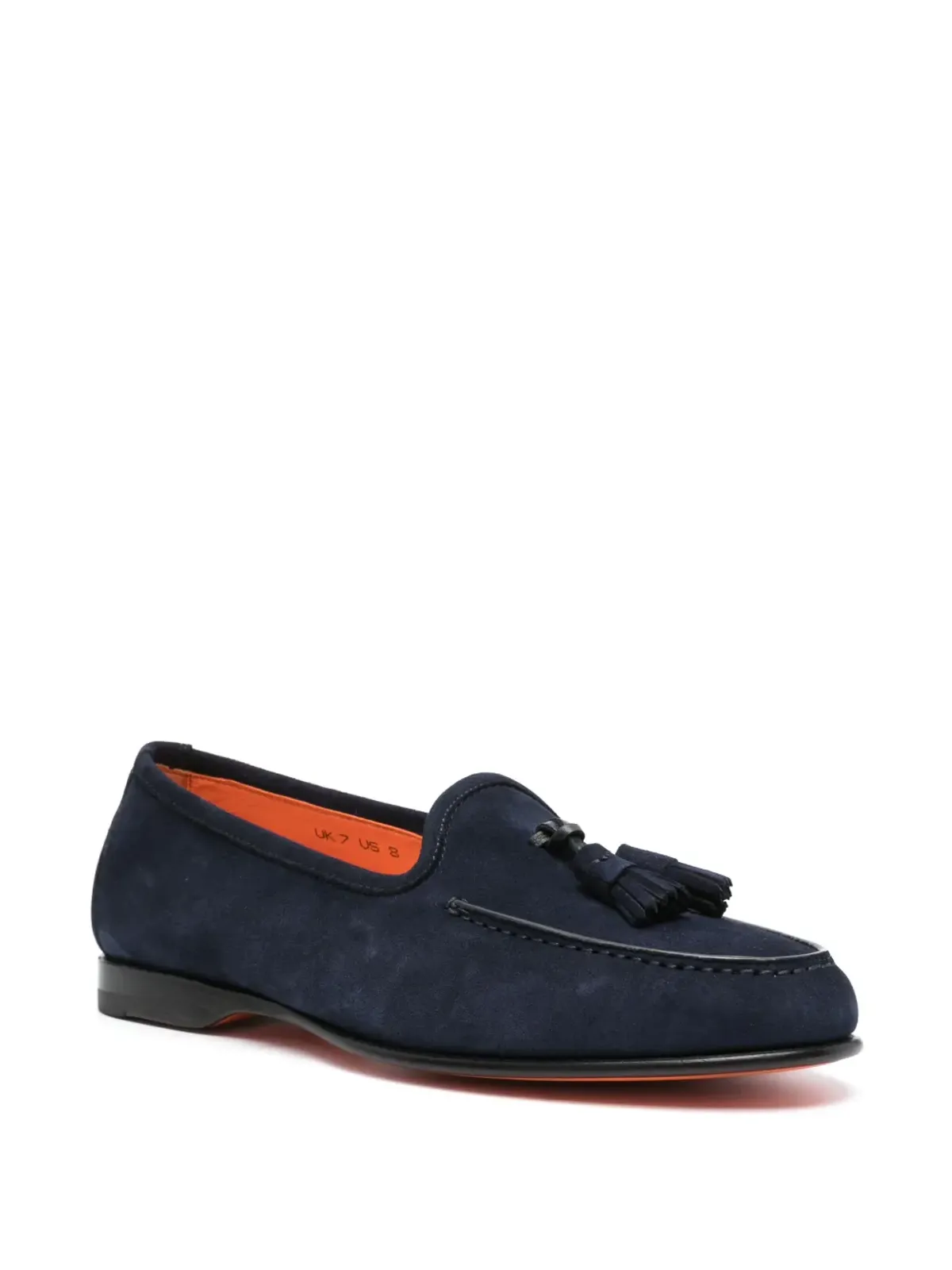 Santoni タッセルディテール・スエード ローファー - 画像2