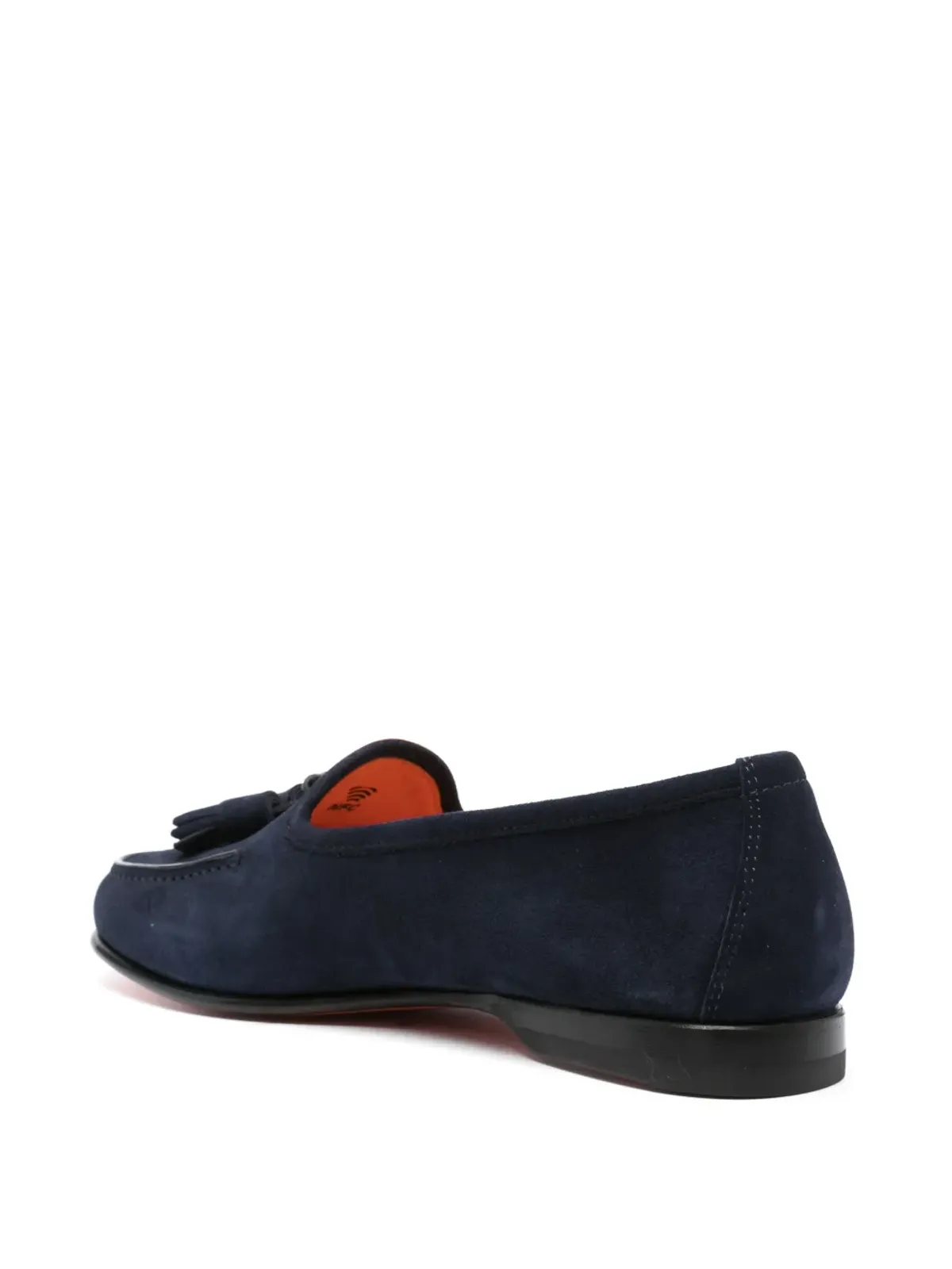 Santoni タッセルディテール・スエード ローファー - 画像3