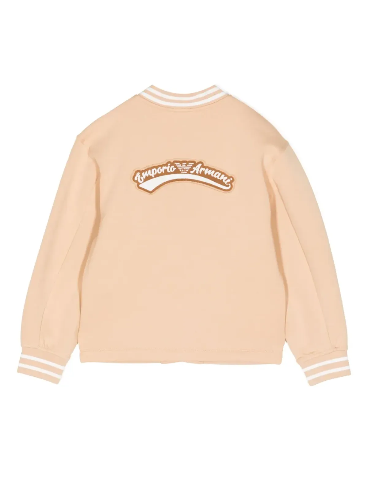 Emporio Armani Kids ロゴパッチボンバー ジャケット - 画像2