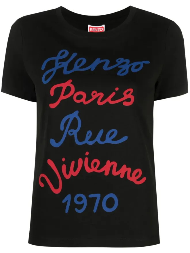 Kenzo Kenzo スローガンプリント コットン Tシャツの商品画像
