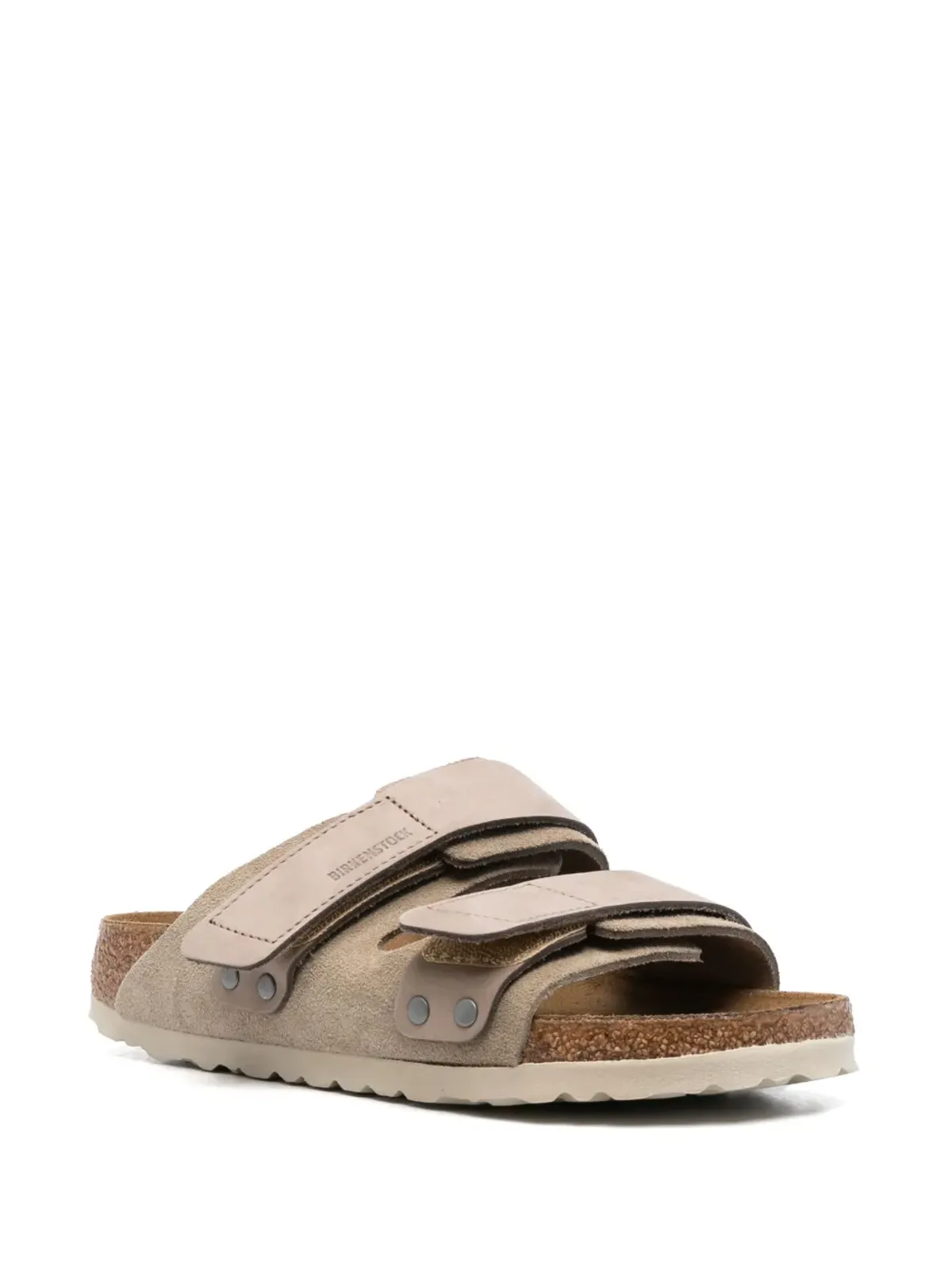 Birkenstock 京都タッチストラップレザーサンダル - グレー - 画像2