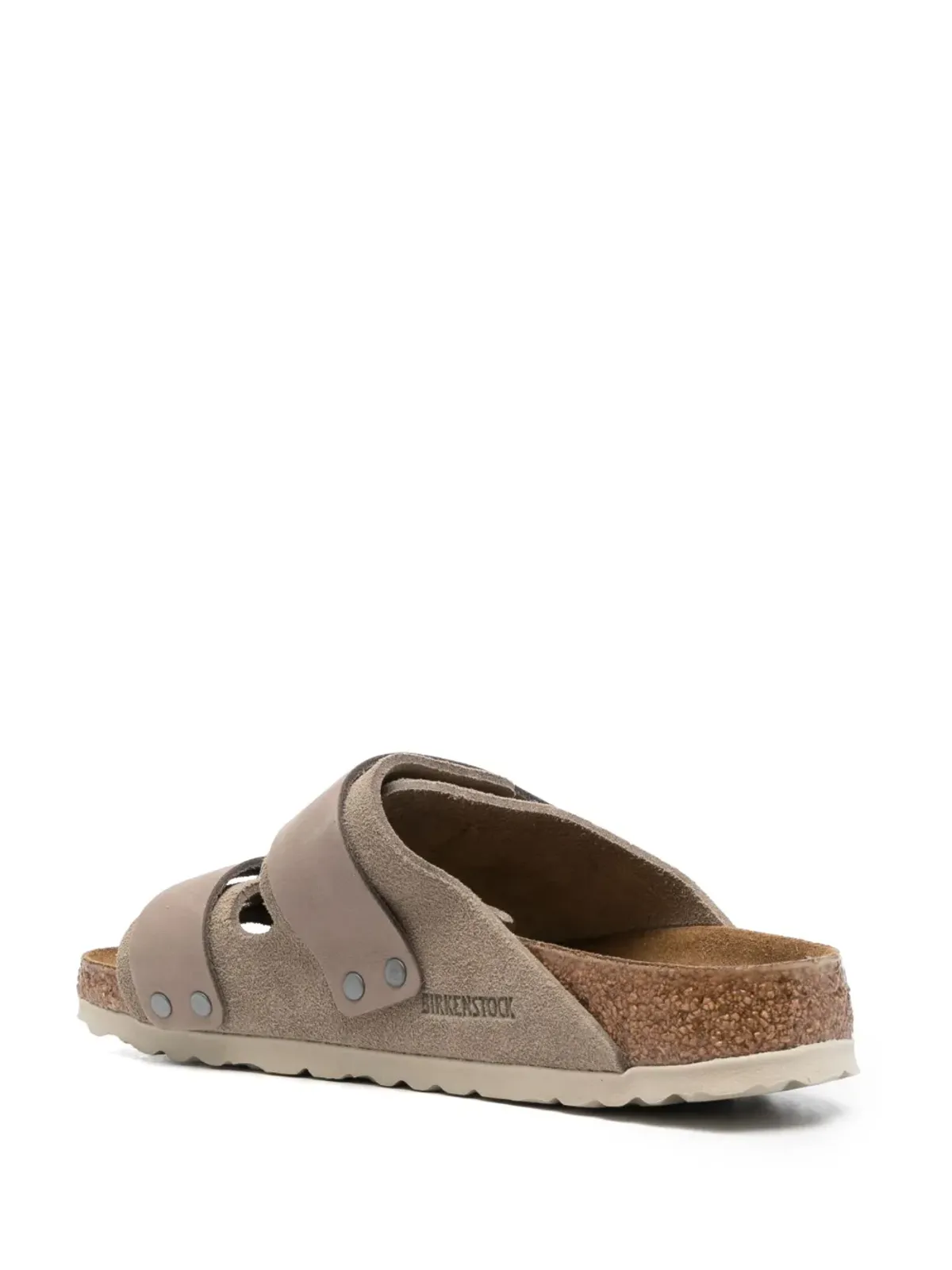 Birkenstock 京都タッチストラップレザーサンダル - グレー - 画像3