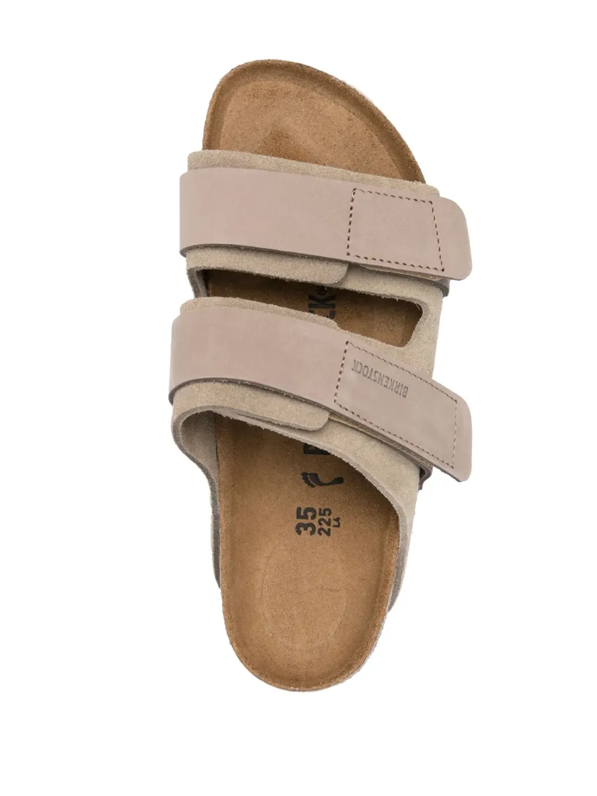 Birkenstock 京都タッチストラップレザーサンダル - グレー - 画像4