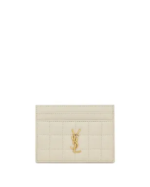 Saint Laurent Cassandre キルテッド カードホルダー - サムネイル1