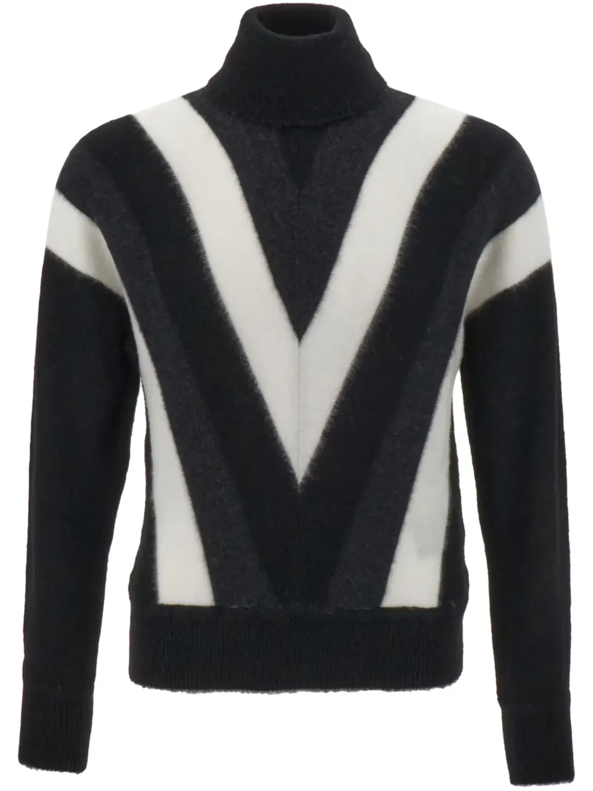 Saint Laurent グラフィックプリント ウール ジャンパー - 画像1
