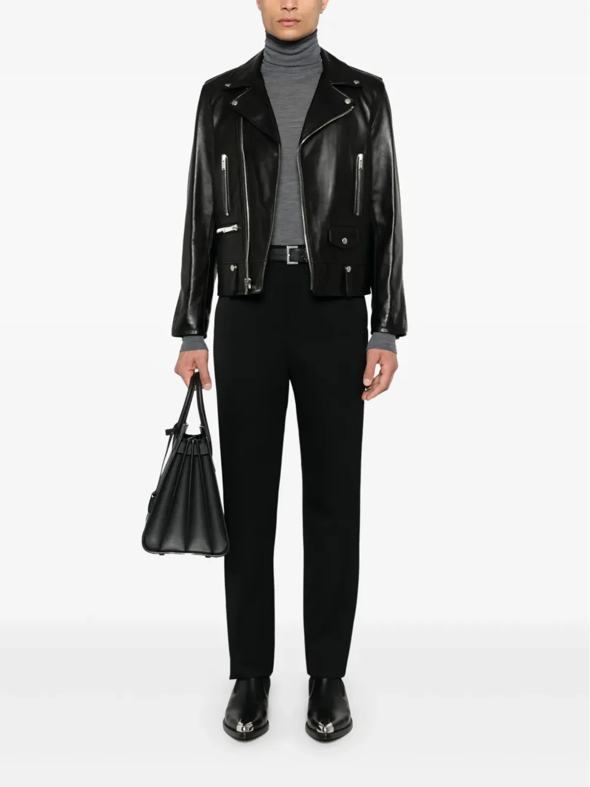 Saint Laurent Cassandre タートルネックセーター - 画像2