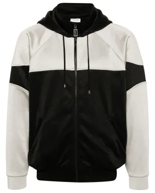 Saint Laurent ツートーン フーデッドジャケット - サムネイル1