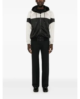 Saint Laurent ツートーン フーデッドジャケット - サムネイル2