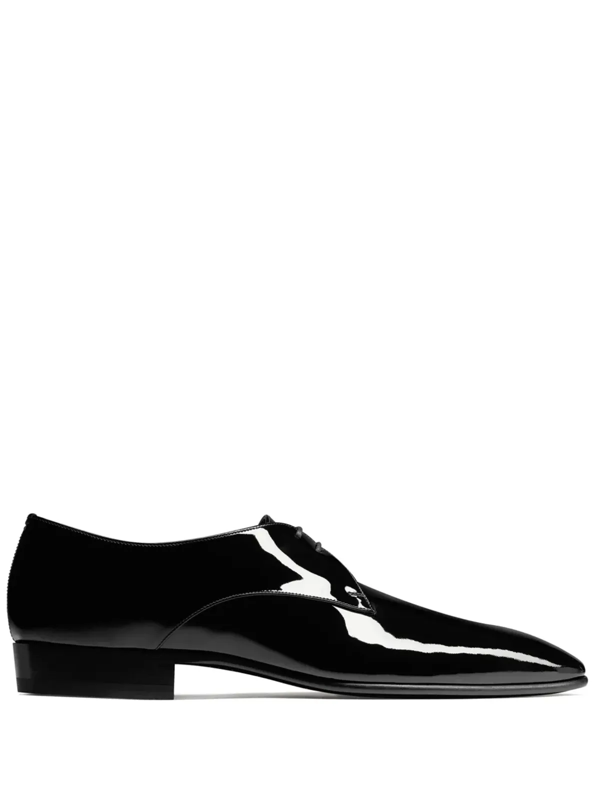 Saint Laurent パテントフィニッシュレザー ローファー - 画像1