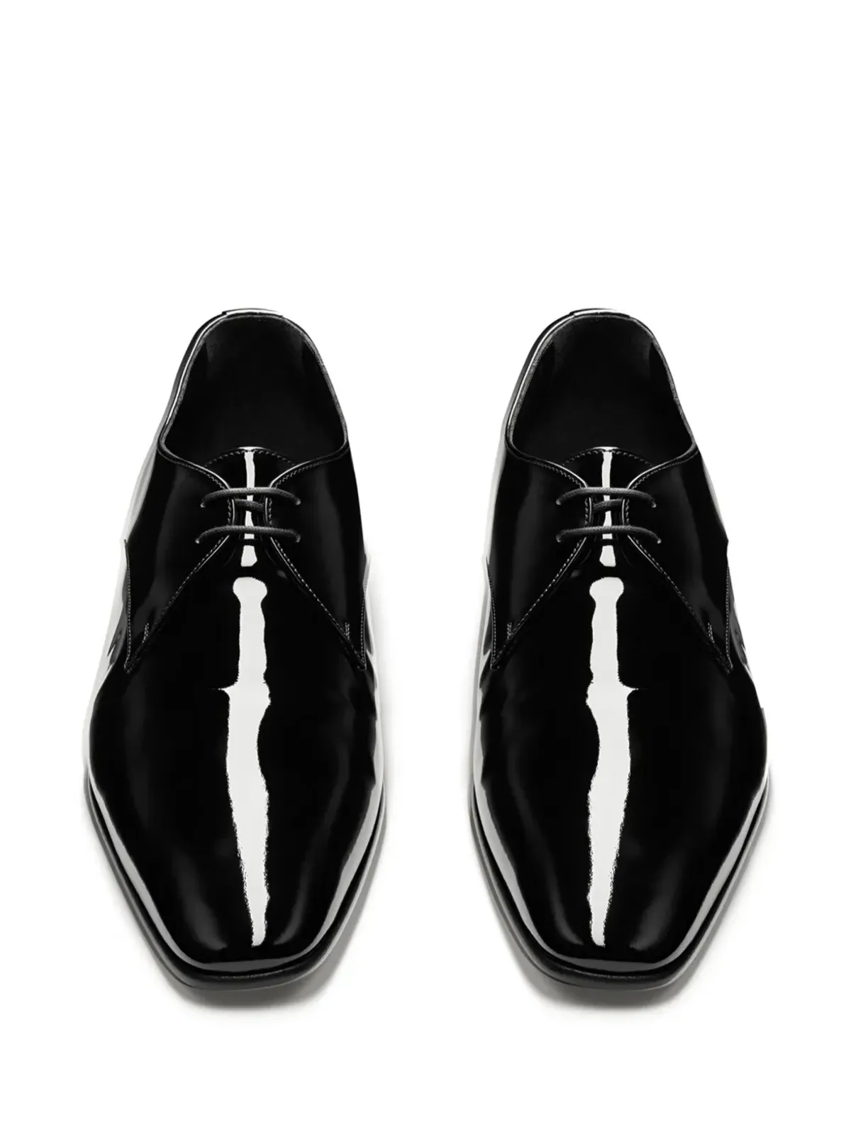 Saint Laurent パテントフィニッシュレザー ローファー - 画像3