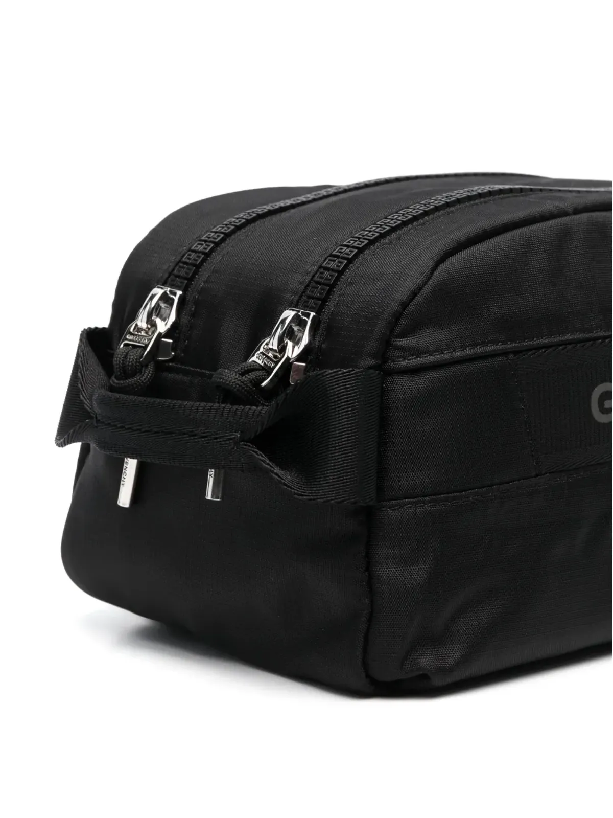 Givenchy ロゴパッチ洗面バッグ - ブラック - 画像3