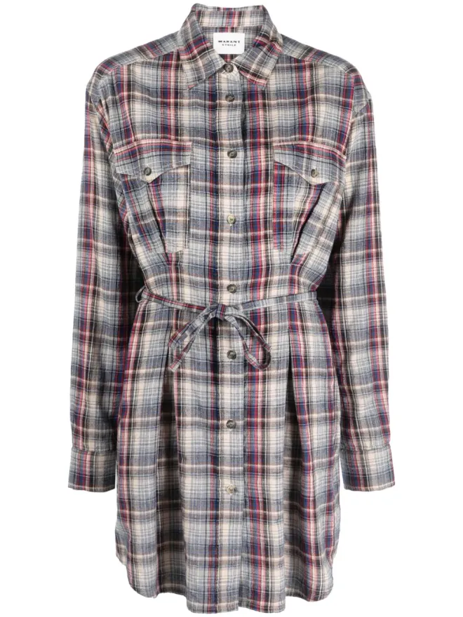 MARANT ÉTOILE MARANT ÉTOILE Lilianeミディ・シャツドレスの商品画像