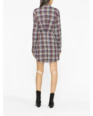 MARANT ÉTOILE Lilianeミディ・シャツドレス - サムネイル3
