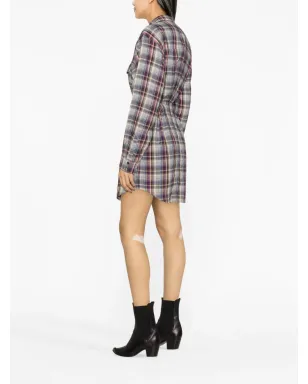 MARANT ÉTOILE Lilianeミディ・シャツドレス - サムネイル4