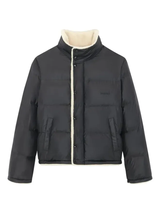 Saint Laurent Saint Laurent パフダウン・シェアリングライニング付きジャケット ブラックの商品画像