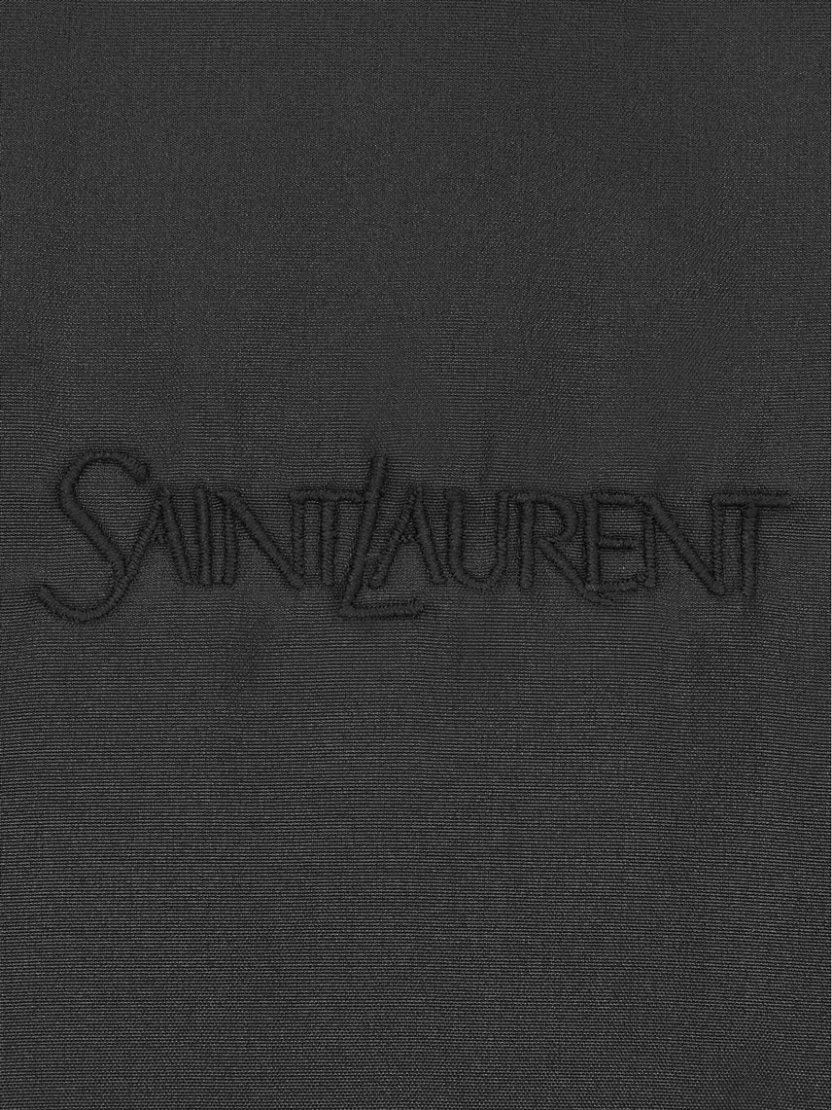 Saint Laurent パフダウン・シェアリングライニング付きジャケット ブラック - 画像3