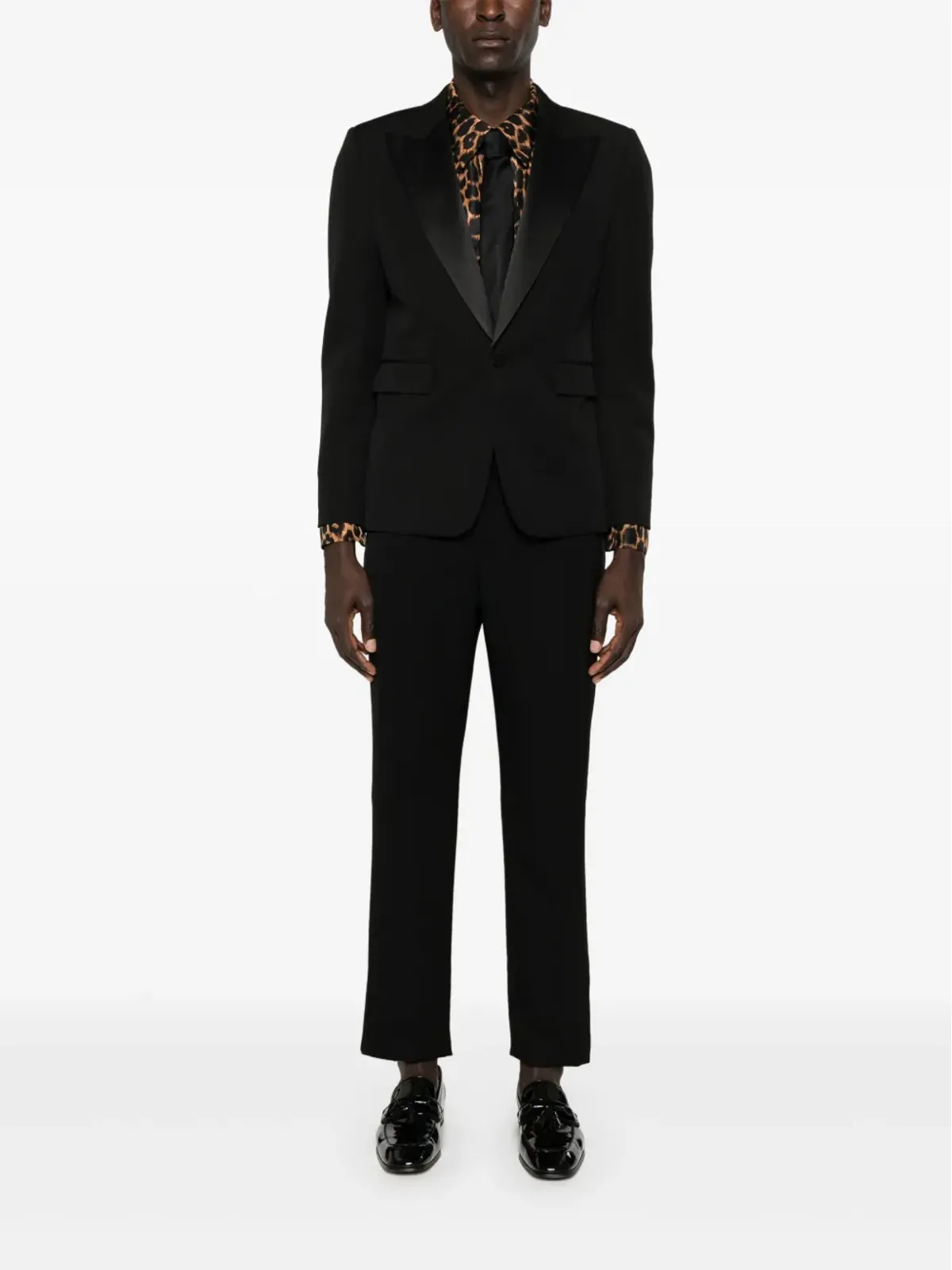 Saint Laurent テーラードウールパンツ - ブラック - 画像2