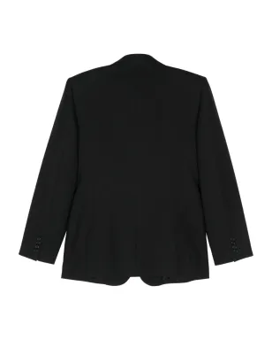 Saint Laurent バージンウール ブレザー ブラック - サムネイル2