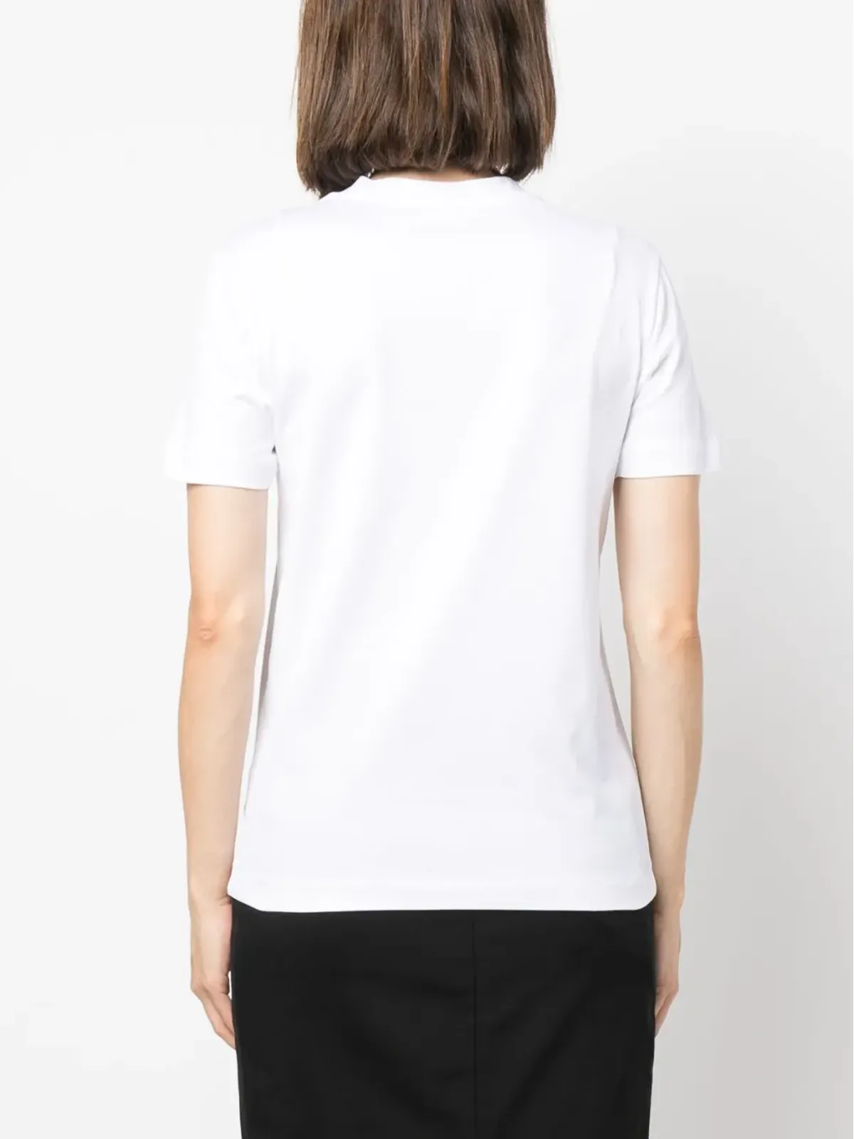 Stella McCartney ロゴプリントコットンTシャツ - 画像4
