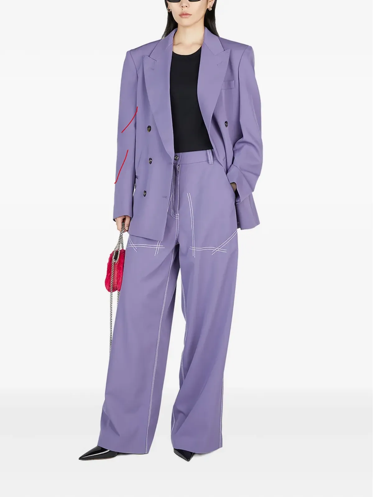 Stella McCartney ストレートレッグパンツ - 画像2