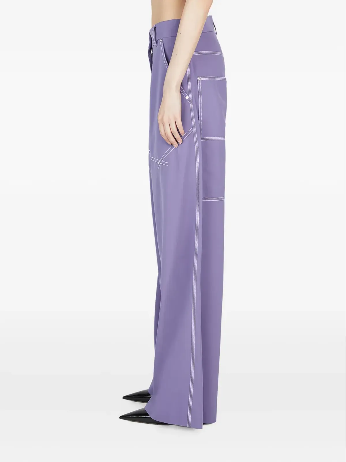 Stella McCartney ストレートレッグパンツ - 画像3