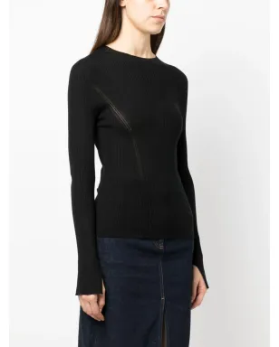 Lanvin 長袖リブ編みトップ - サムネイル3