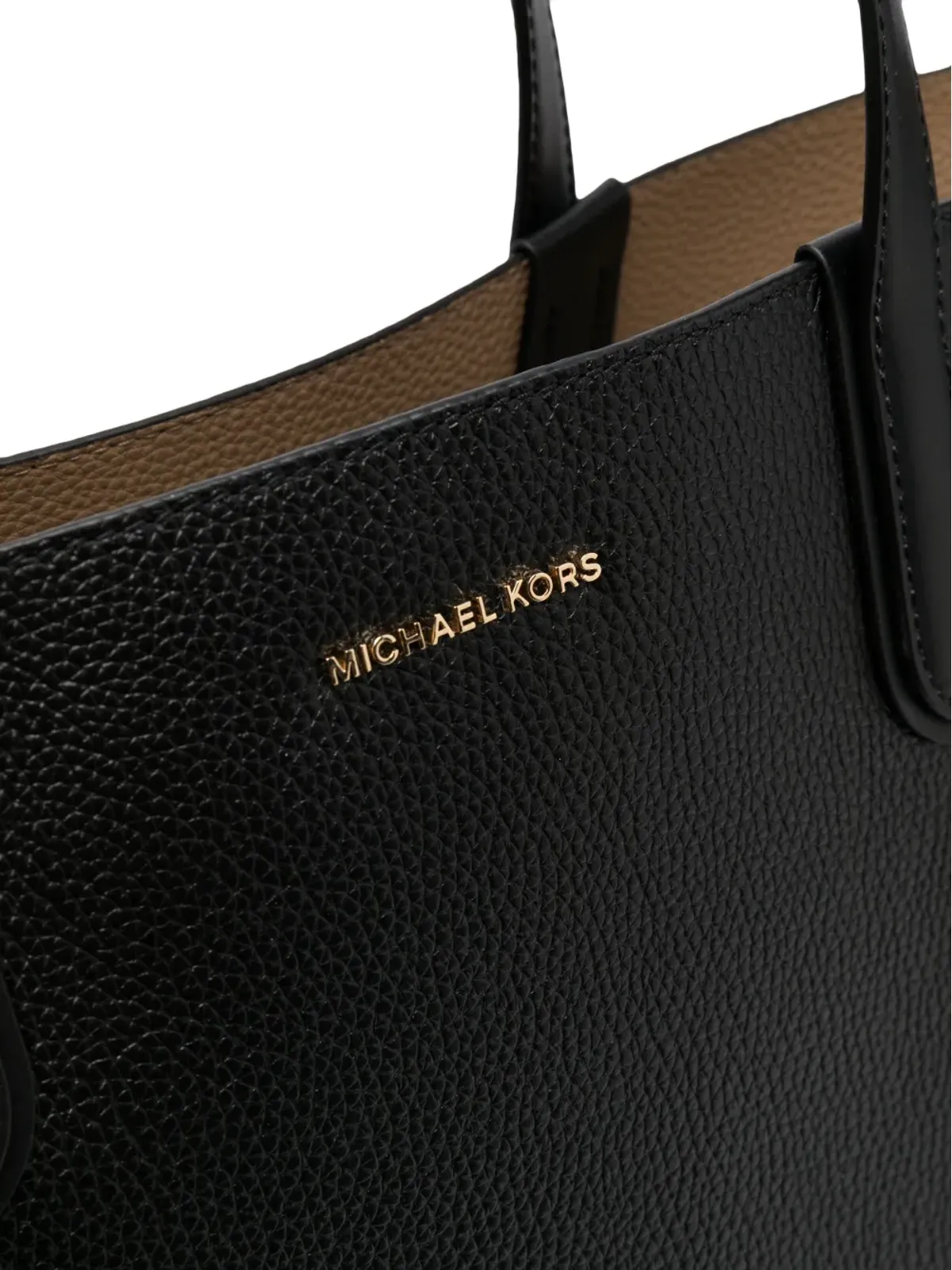 Michael Michael Kors エリザ ロゴプレート レザー トートバッグ - 画像4