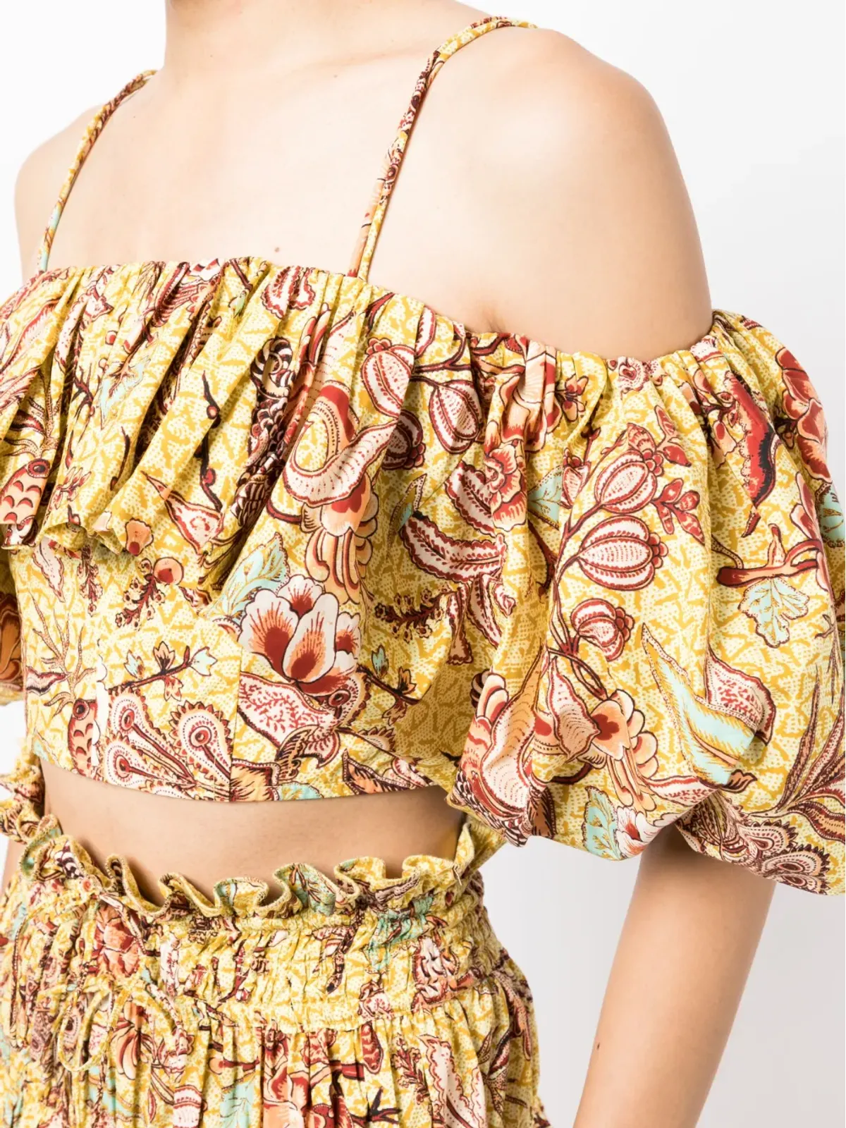 Ulla Johnson カーラ カラーリリープリント トップ - 画像5
